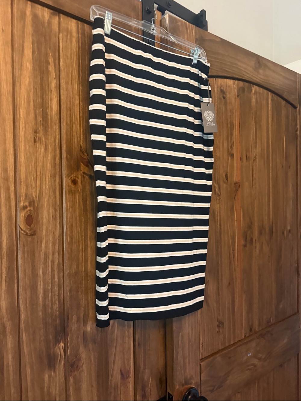 Vince Camuto striped skirt